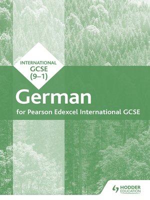 cover image of Pearson Edexcel International GCSE German Vocabulary Workbook